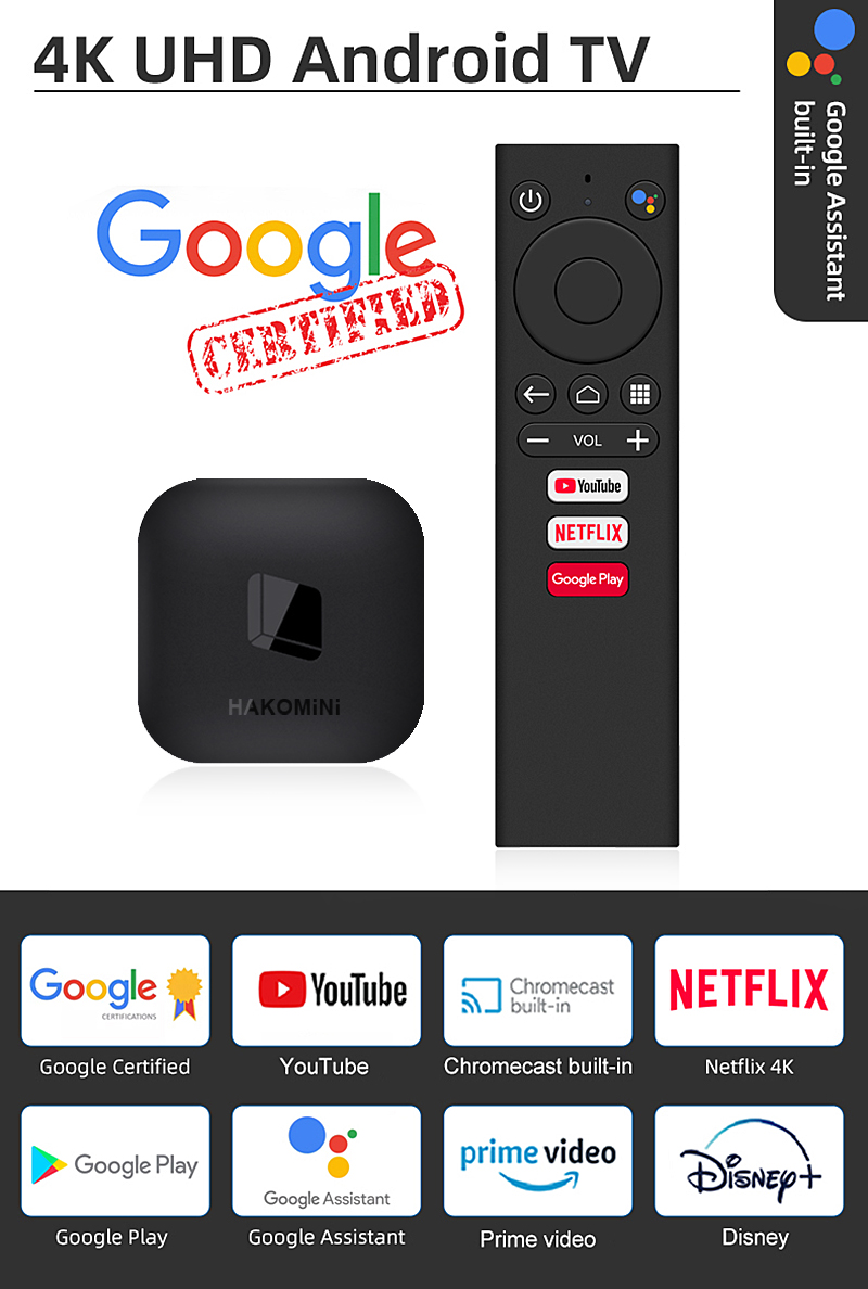 Netflix certified tv box